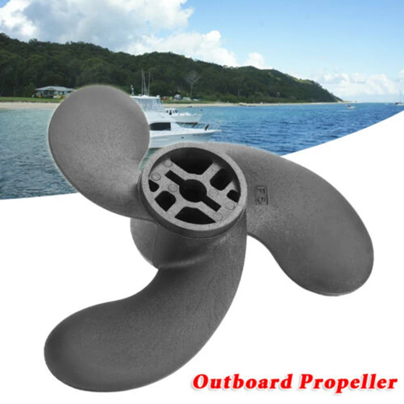 Marine Propeller 3 Blade Outboard Motor Propeller For Tohatsu3.5HP For Nissan2.5 3.5HP For Mercury3.5HP Marine Boat Accessories