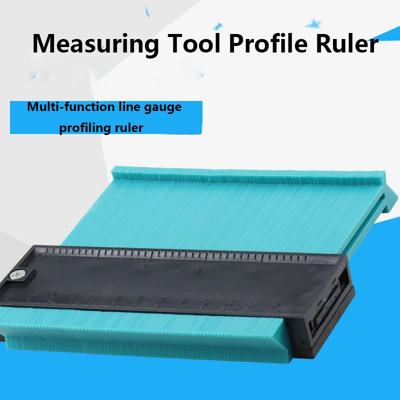 Multifungsi Mengukur Penguasa Contour Gauges Tidak Teratur Profil Copy Gauge Skala Stensil Template Kayu Profil Gauge Alat