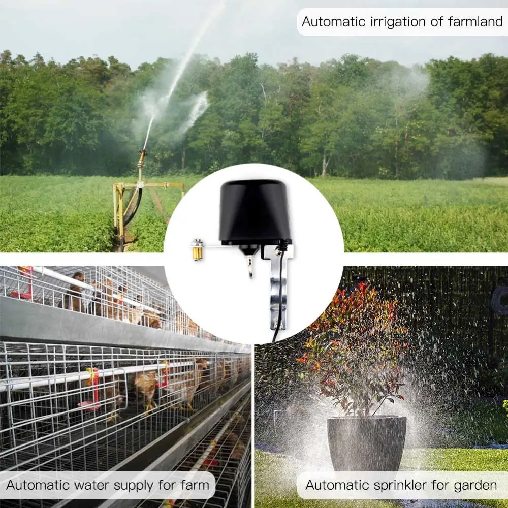 TYSH Tuya WiFi Automatic Gas Water Heater Valve Controller Smart Home Remote Control Manipulator Work With Alexa Google Home