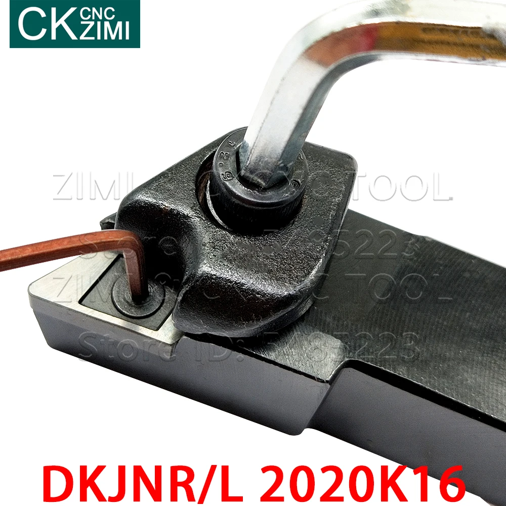 1 Chiếc DKJNL 2020K16 DKJNR 2020K16 Dụng Cụ Quay Rau Ngoài Dụng Cụ Quay Rau Giá Đỡ Kim Loại CNC Tiện Dụng Cụ KNUX 1604 Carbide miếng Lót