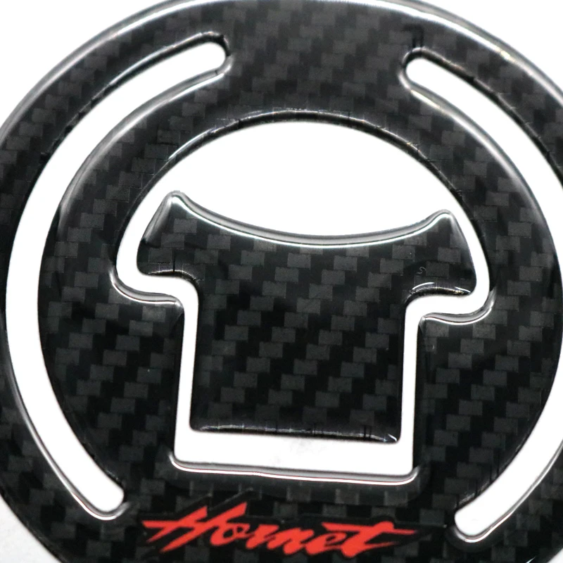 3D Carbon Fiber Motorcycle Oil Fuel Cap Cover Decal Sticker For HONDA CB250 Hornet 1997-2011 CB600 1998 -2002 Motorcycle Decals 5