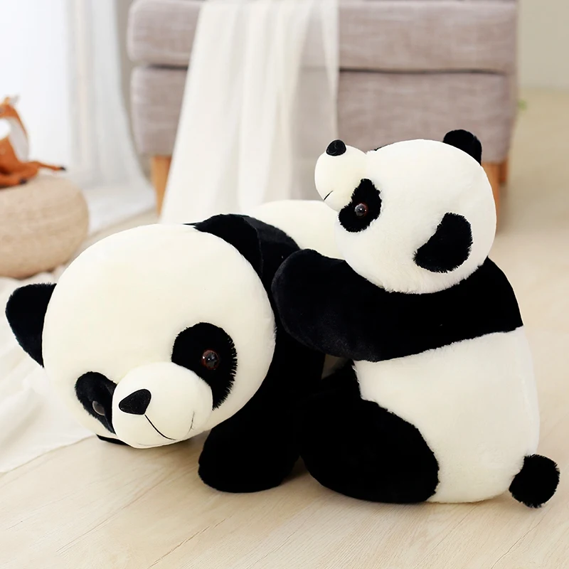 1pc Cute Baby Big Giant Panda Bear Plush Stuffed Animal Doll Animals Toy Pillow Cartoon Kawaii Plushies Dolls Girls Lover Gifts