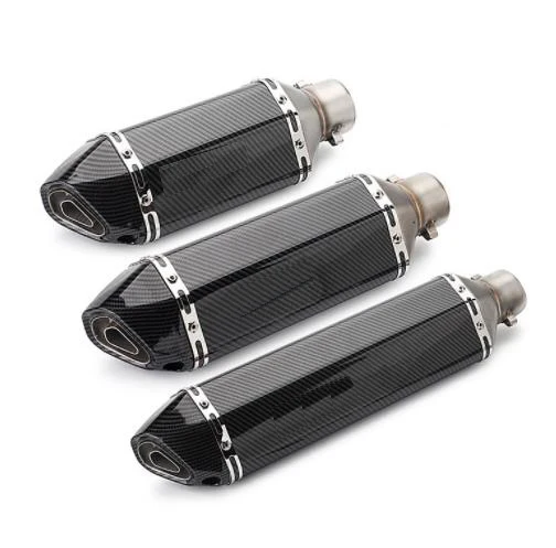 51 مللي متر العالمي للدراجات النارية العادم الخمار الأنابيب الهروب موتو DB القاتل لهوندا CBR250 CB400 YZF FZ400 Z750 النينجا TMAX530