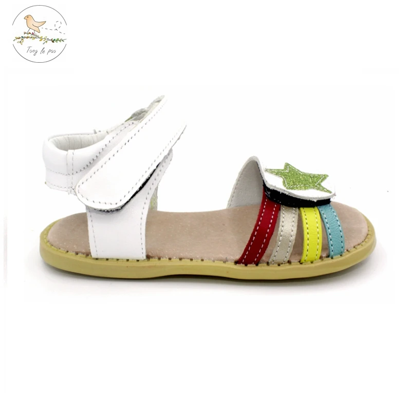 TONGLEPAO Summer Style Children Sandals Girls Princess Beautiful Flower Shoes Kids Flat Sandals Baby Girls Roman Shoes