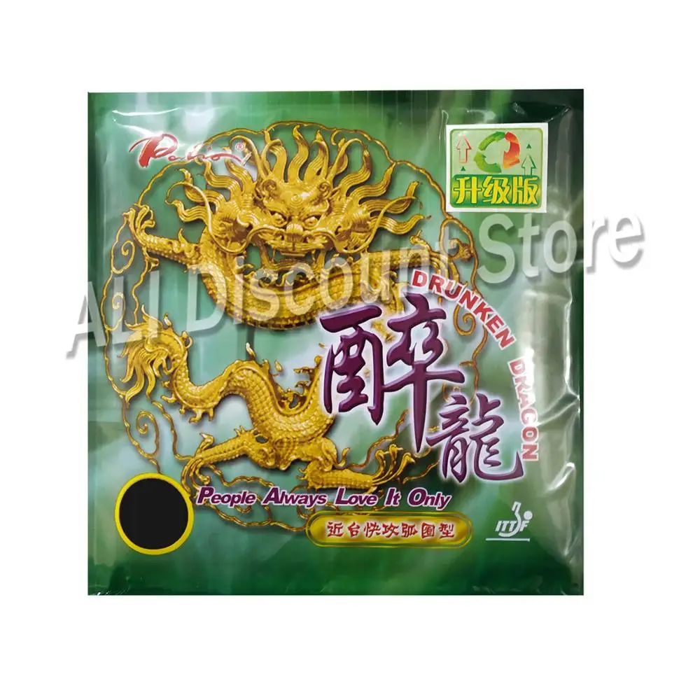 Palio Drunken Dragon Pips-In Table Tennis PingPong Rubber With Sponge