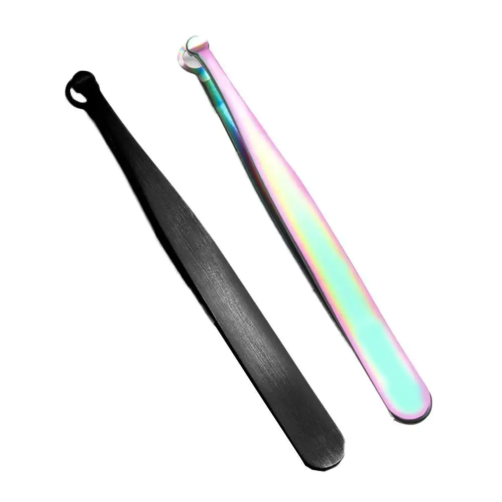 Universal Nose Hair Trimming Tweezers Steel Eyebrow Nose Hair Cut Manicure Trimming Makeup Scissors Painless