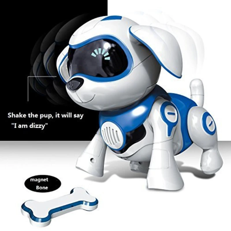 NEW Mini Intelligent Robot Toy Gesture Sensing With Music Intelligent Robot Dog Electronic Pet Children's Toys Gift Baby Toys