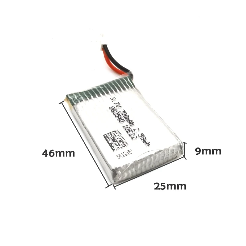 Lipo Battery 3.7V 700mAh XH2.54 Plug With 5in1 Charger For Syma X5C Wltoys K124 X5SW M68 X705C RC Drone Helicopter Parts