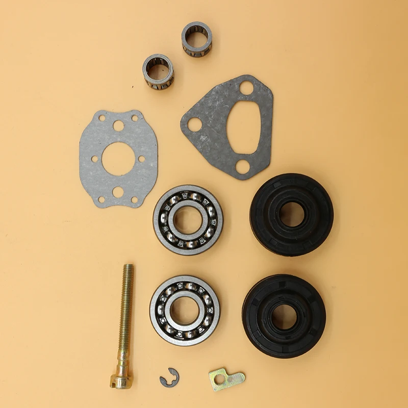 Tensor de cadena de rodamiento del cigüeñal, ajustador del sello de aceite apto para HUSQVARNA 136, 137, 141, 142, 36, 41, piezas de repuesto de motosierra 530, 05, 63-63