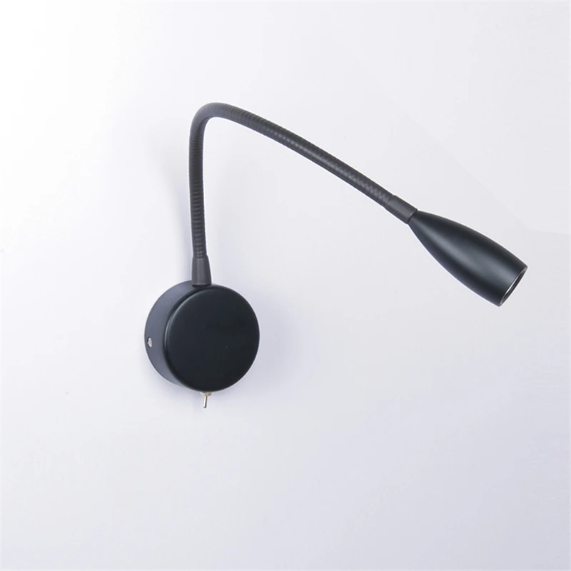 Modern Minimalist Bedside Working Study Reading Lamp Wall Lamp Sconces 3W LED House Book Lamp Wall Night Light Fixtures