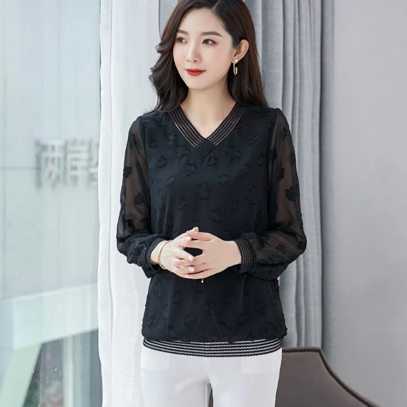 Vrouwen Blouse Plus Size Shirt Trui Lange Mouwen Tops Blouse Vrouwen Shirts Mode Vrouw Blouses 2020 Zomer Vrouwen Kleding