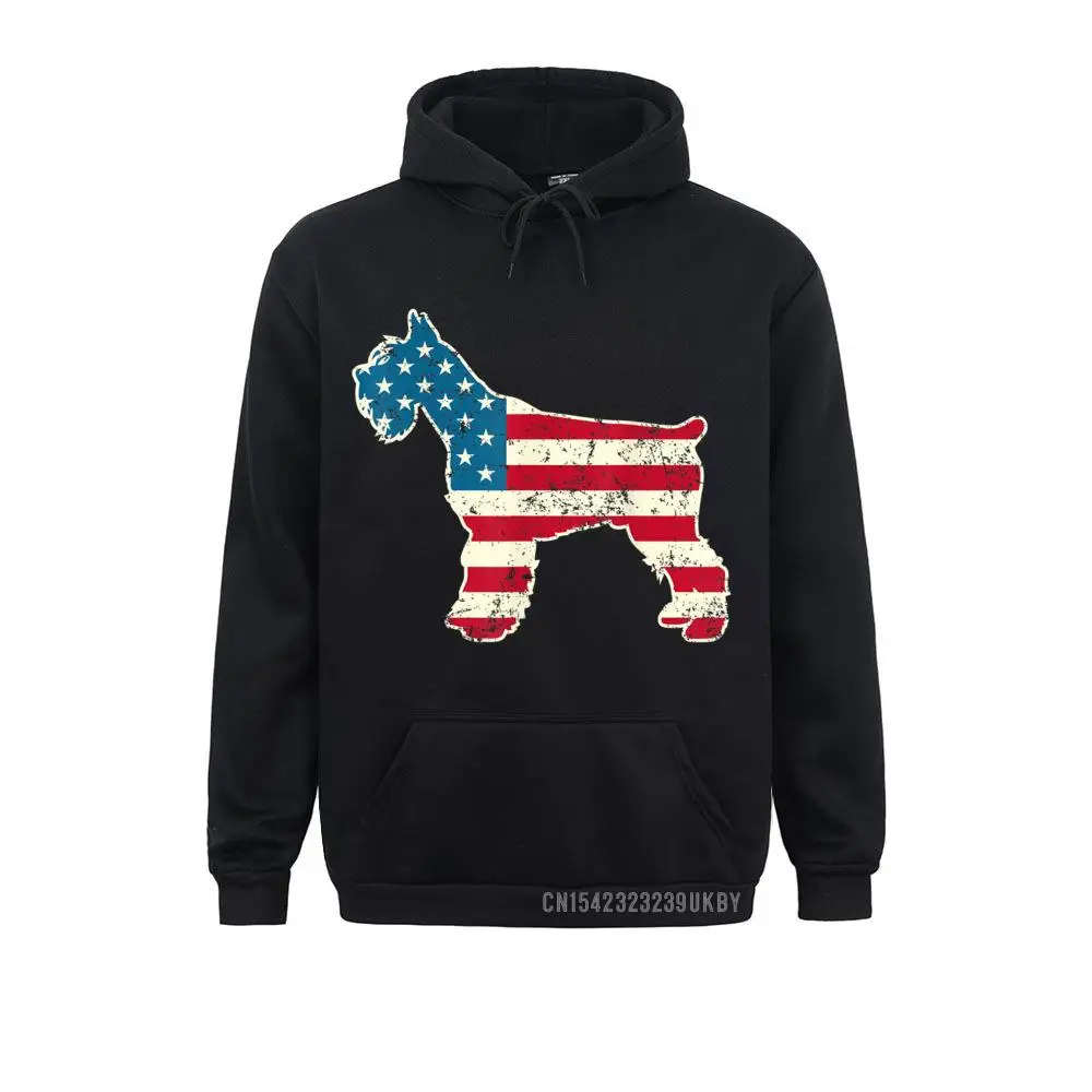 

Schnauzer 4th Of July Dog Lover S Men USA American Flag Hoody Sweatshirts 2021 Long Sleeve Birthday Boy Hoodies Hoods