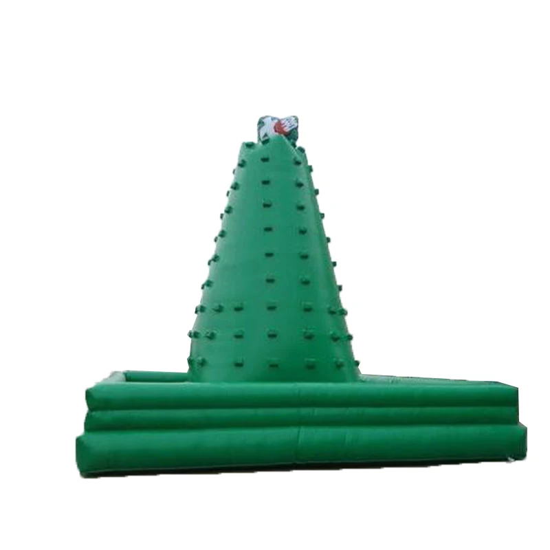 

Customize Sided inflatable climbing wall for sale