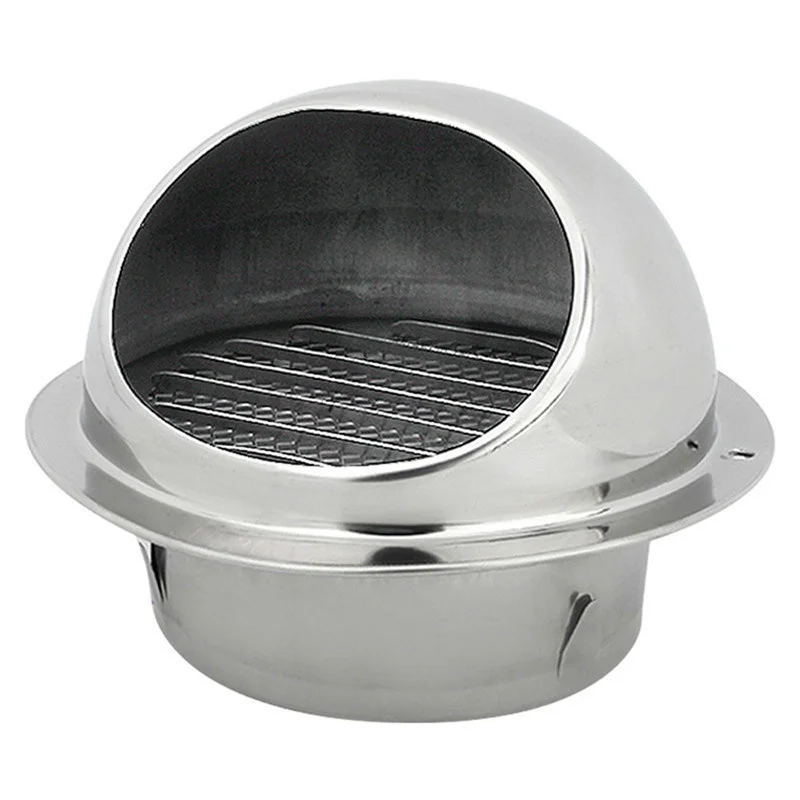 

Stainless Steel Wall Ceiling Air Vent Ducting Ventilation Exhaust Grille Cover Outlet Heating Cooling & Vents Cap Waterproof