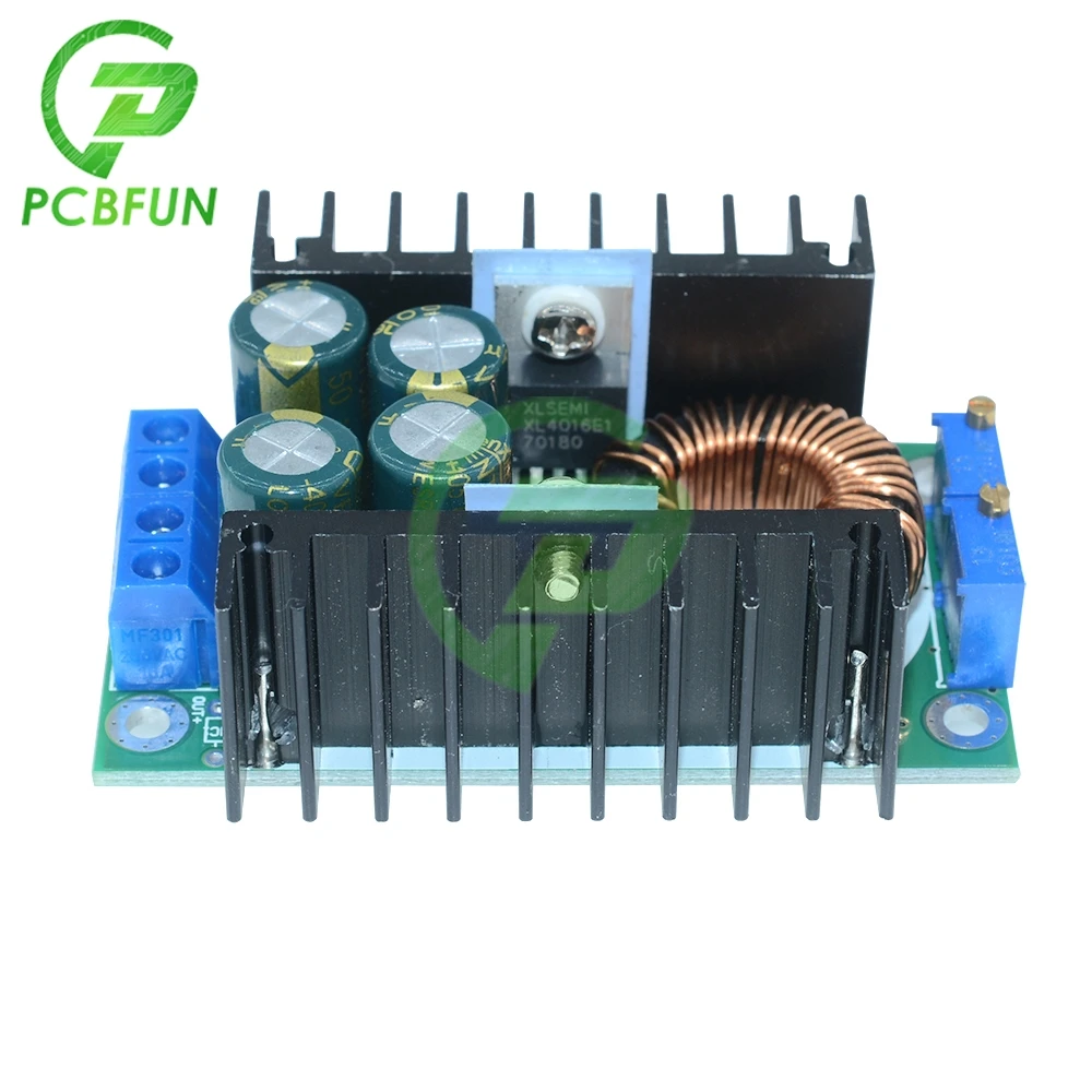 300W XL4016 DC-DC 12V 24V Max 9A Step Down Buck Converter 7V-40V To 1.2V-35V Adjustable Power Supply Module for LED Driver PCB