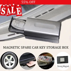 Nuovo Nero Chiave di Sicurezza Scatola Magnetica del Supporto di Chiave Dell'automobile Box Esterno Stash Con Il Magnete Per La Casa Ufficio Auto Camion Caravan scatola segreta