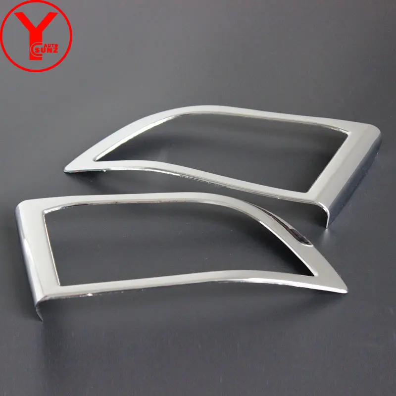 

Chromium Styling Front Fog Light Cover For Toyota Land Cruiser Prado Fj120 2003 2004 2005 2006 2007 2008 Head Fog Lamp Overlay