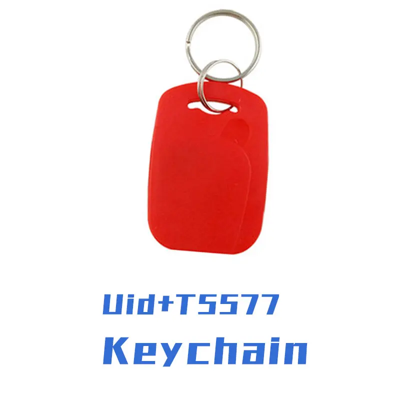 5/10PCS RFID Tag Smart Dual Frequency Chip 125Khz T5577 EM4305 Rewritable Keyfobs 13.56Mhz NFC S50 Clone Copy Token Keychain