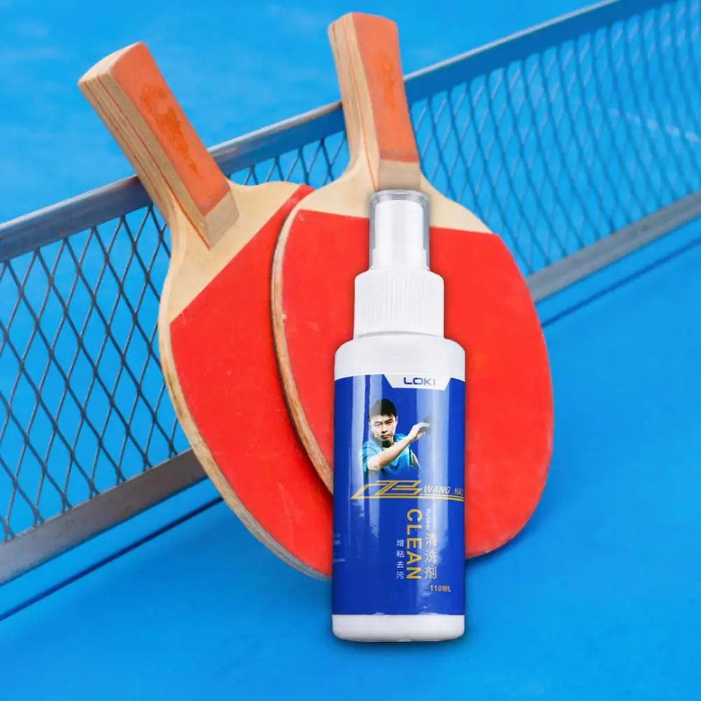 Nettoyant en caoutchouc pour raquette de tennis de table, élimination de la sueur, anti-moisissure, soins professionnels, nettoyeur de raquette de