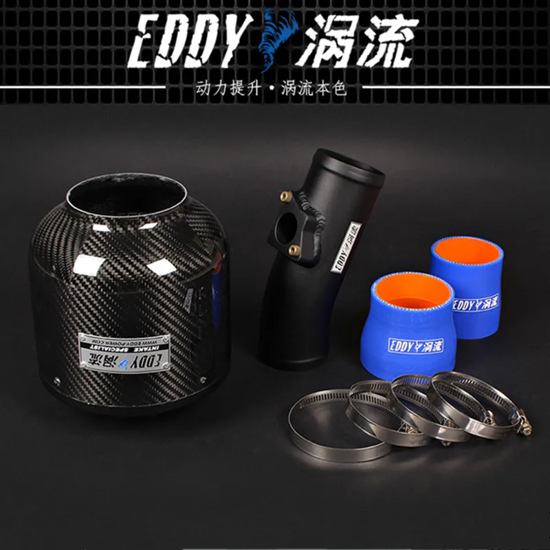 EDDY Intake System Air Intake Pipe & Carbon Fiber Air Filter for Honda Civic 1.0T 1.5T 2016 2017 2018 2019 Car Engine Parts