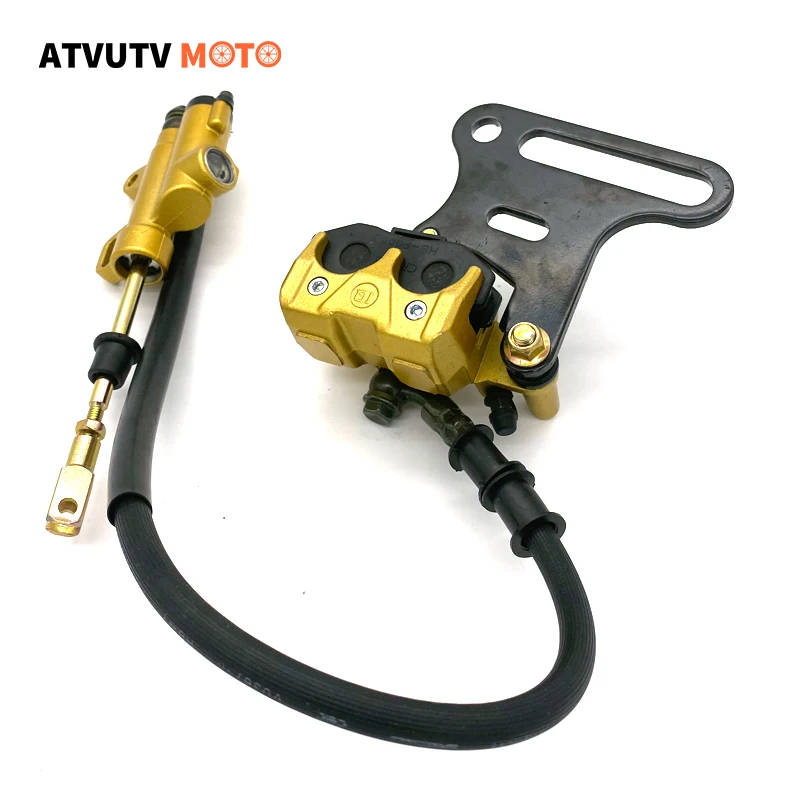 

12mm Hydraulic Rear Disc Brake Caliper For 125cc 140cc Pit Dirt Bike ATV Rear Disc Brake System Caliper Pad