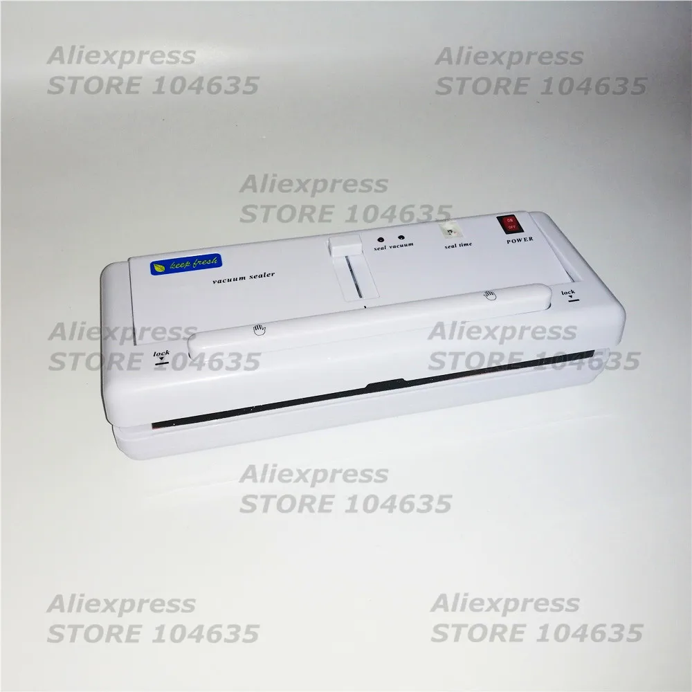 kitchen Storage Plastic Bag Sealing Machine Packaging Vacuum Sealer Machine DZ-280 Friuts Food Packer Vegetable Saving Equipment