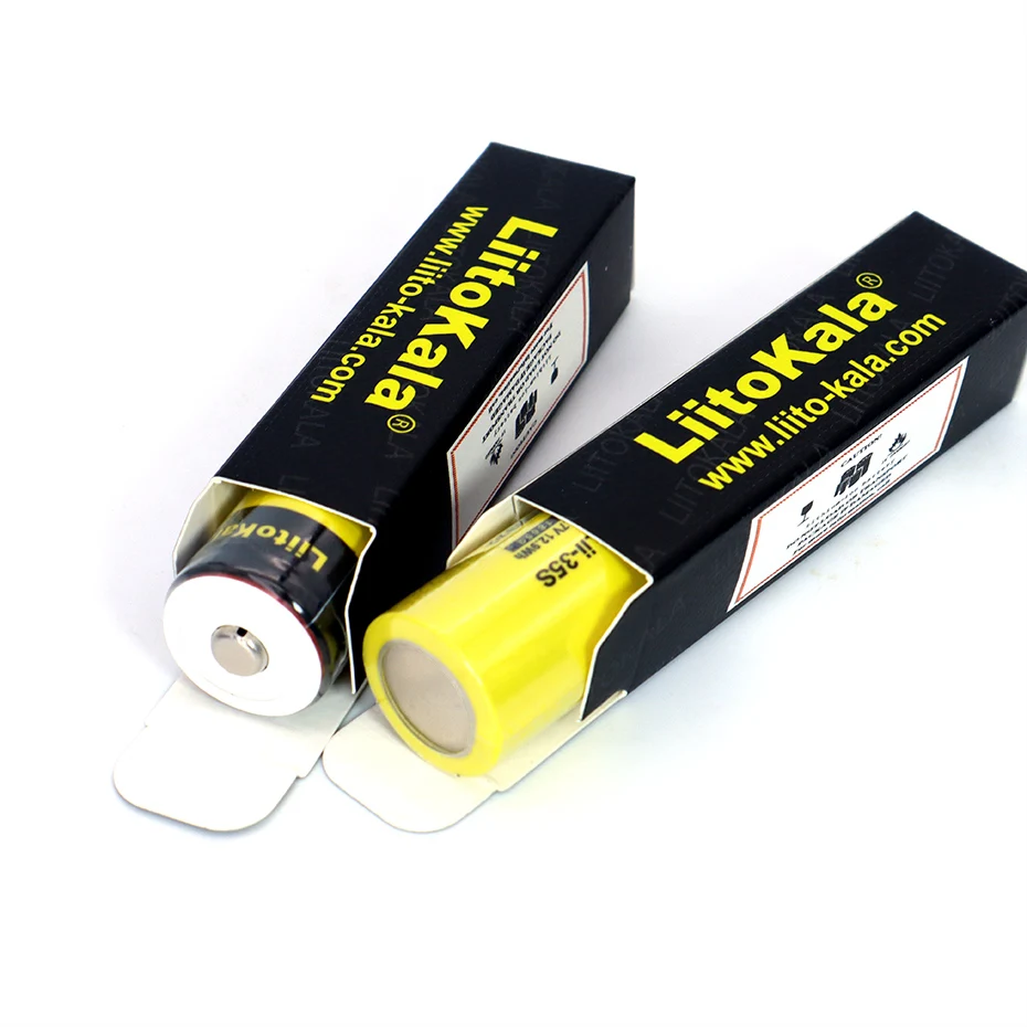 1-20PCS LiitoKala Lii-35S New 18650 battery 3.7V 3500mAh rechargeable lithium battery for LED flashlight+DIY pointed