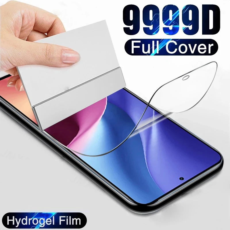 For Vivo V21 Film For ViVo V21 Hydrogel Film Full Protective Screen Protector For Vivo V20 V20 SE V21 V21E Film