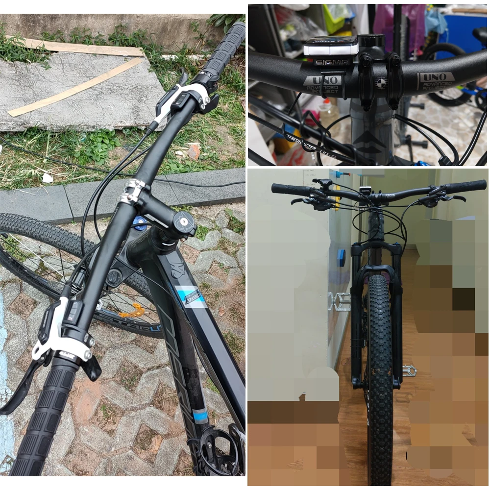 الجبلية الألومنيوم دراجة المقود شقة أو الارتفاع المقود دراجة هوائية جبلية 31.8*640/680/720/740/760/800 مللي متر عجلة القيادة دراجة