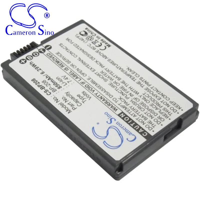 CameronSino Battery for Canon DC210 DC220 DC230 DC10 DC100 DC20 DC201 DC21 DC22 DC40 DC50 DC51 fits Canon BP-208 camera battery