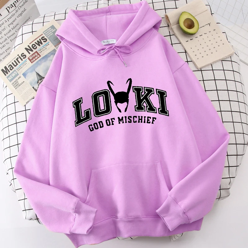 Hot Tv Series Loki Printed Street Hooded Jacket Men Women Fashion Pullover Sweatshirt Harajuku Unisex Oversized Hoodie Coat