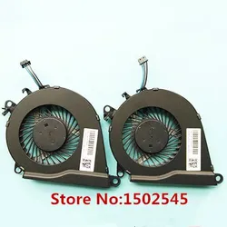 Free Shipping Original Laptop Left and Right Fan for HP OMEN 15-AX TPN-Q173 15-BC CPU Cooling Fan L&R Fan Pair 2PCS 858970-001