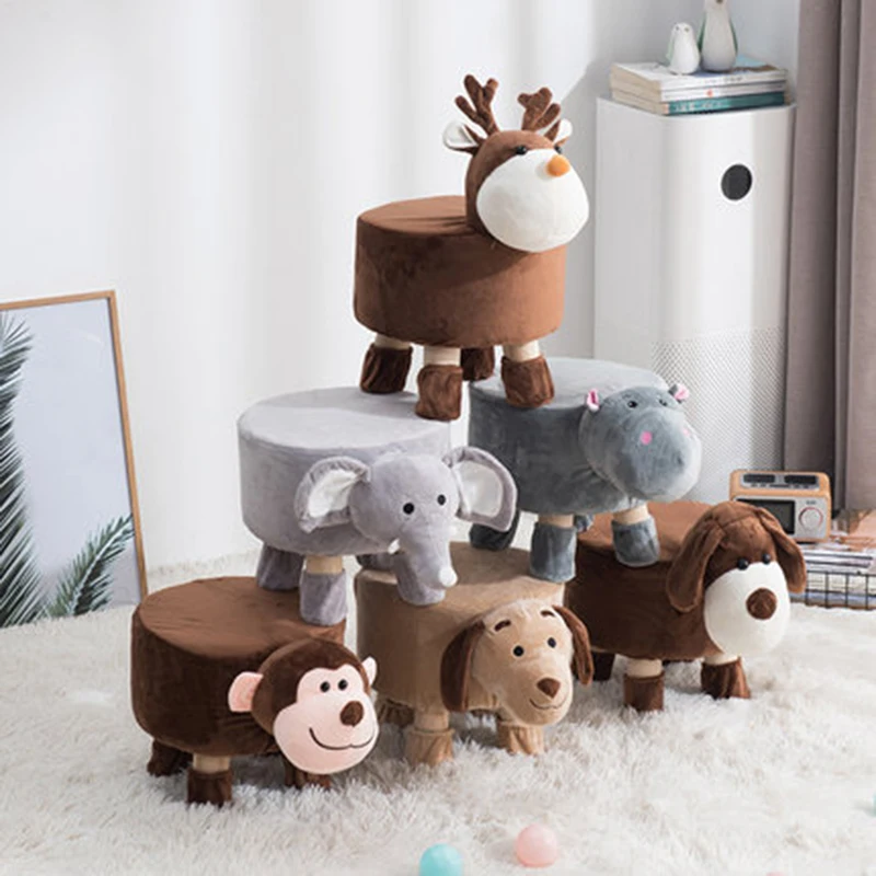 Furniture Living Room Furniture Stool Animal Baby Small Bench Children\'s Stool Chair Muebles Мебель الأثاث المنزلي 가구 Meble 홈 가구