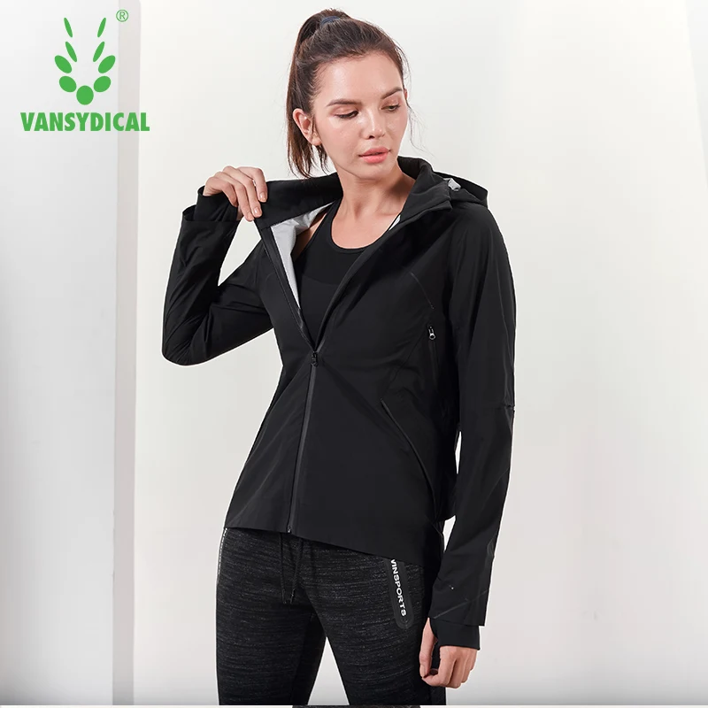 

Women Hooded running jacket Long Sleeve Sweatshirt Ladies Yoga Sports Zipper Jacket Fitness Gym Shirts Womens jacket