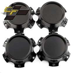 CF Performance 4pcs 135mm 100mm Wheel Hub Cap Cover Fit For #C-A67-1 Dumb Black Belt Screws ABS Tools Decoration Auto accessorie