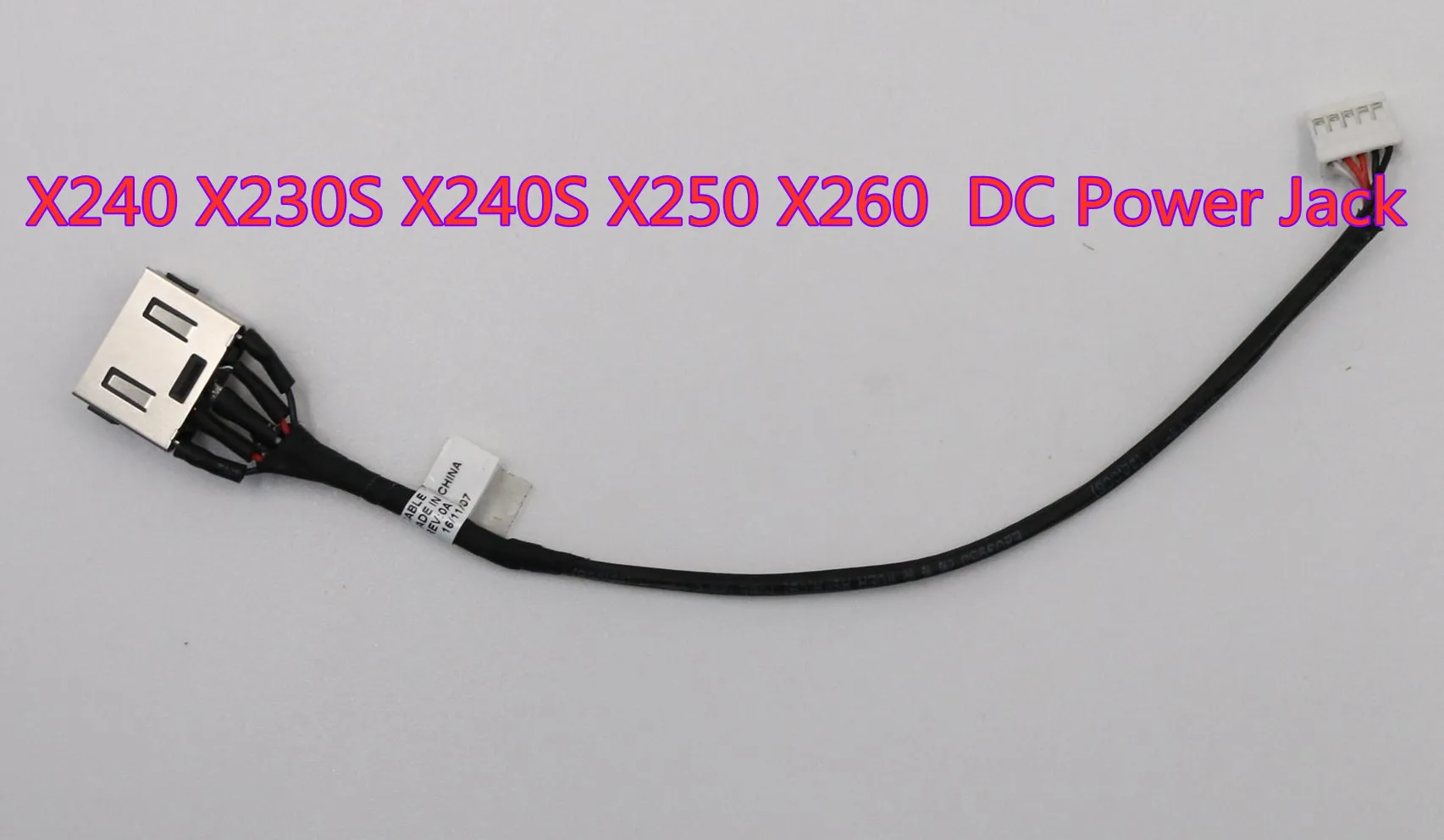 

New/Orig For Lenovo Thinkpad X240 DC Power Jack Plug Socket Input DC IN Cable 04X5357 04X5358 04Y1681 DC30100L800