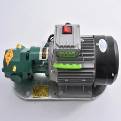 WCB-75 Zelfaanzuigende tandwieloliepomp Draagbare gietijzeren elektrische tandwielpomp op hoge temperatuur 750W Kleine oliepomp met hoge viscositeit 220V