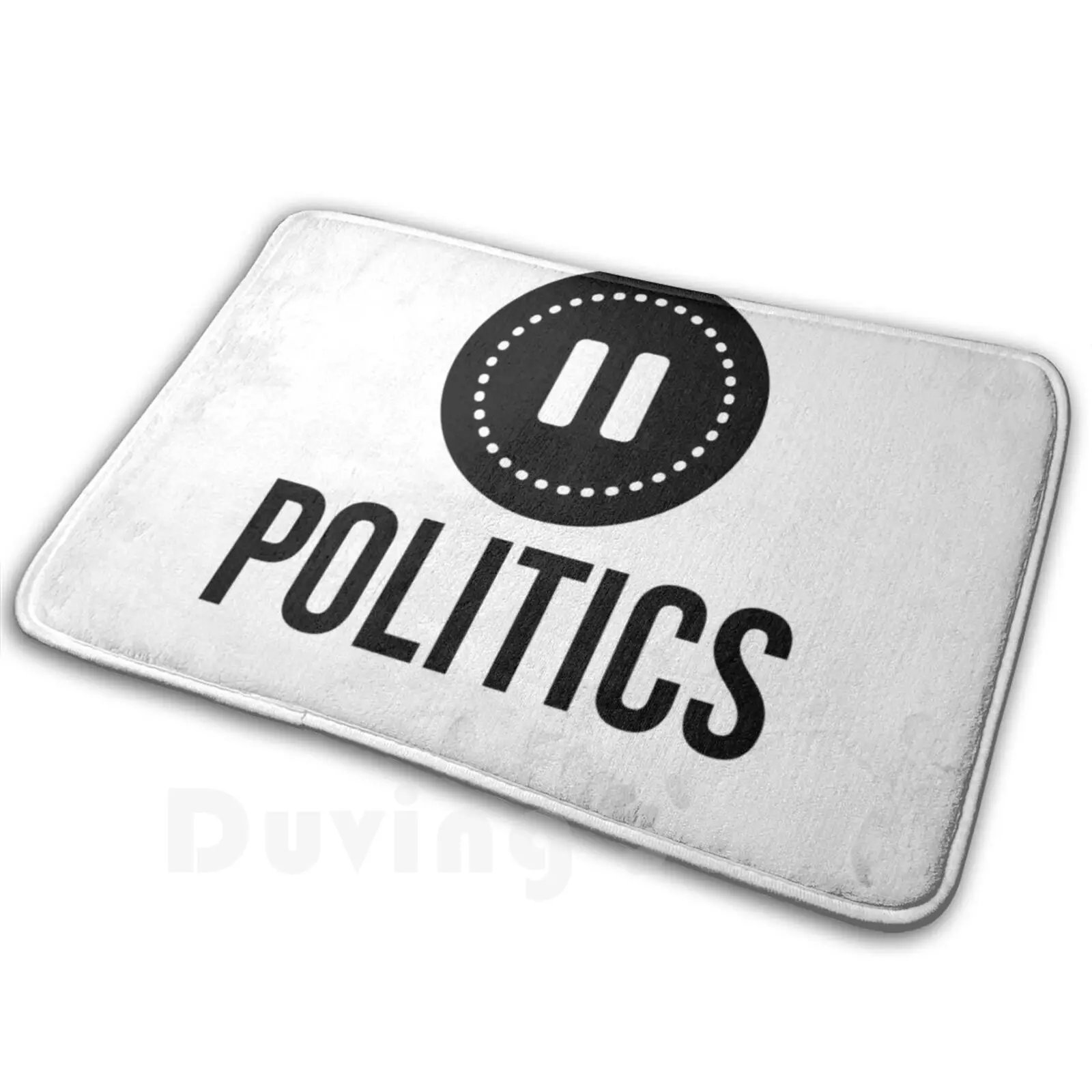 Pause Politics For November. On September 7th , 8 Carpet Mat Rug Cushion Soft Non-Slip Pause Politics Stop Politics