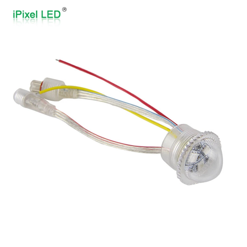 Multi Color Waterproof DC12V 26mm LED 5050 Point RGB LED Light