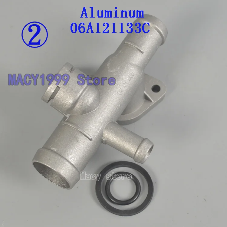 Aluminium alloy Cooling Coolant Hose Connector Supercharger Pipe fit For Golf MK4 Bettle A3 S3 TT Seat Leon 1.6 1.8T