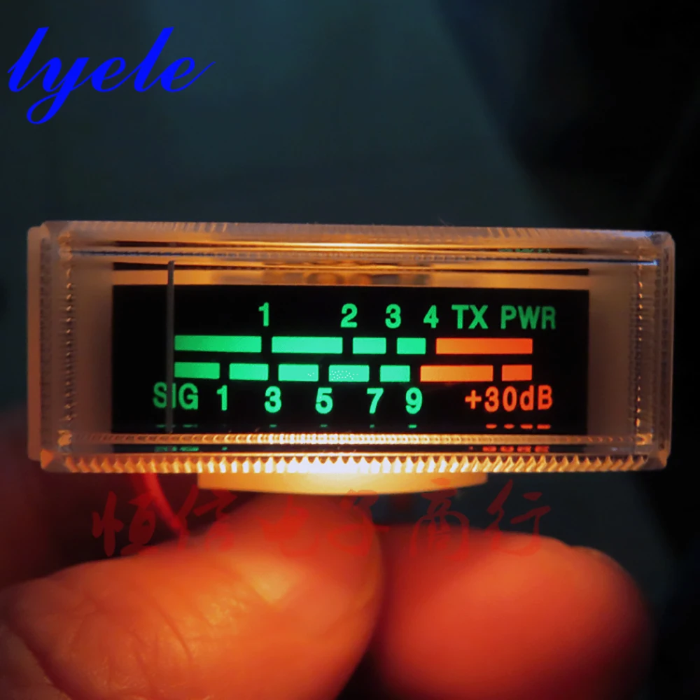 Vu Meter per livello audio Indicatore segnale sonoro di alta qualità da 650 Ohm con retroilluminazione Indicatore strumento elettronico 6-12V