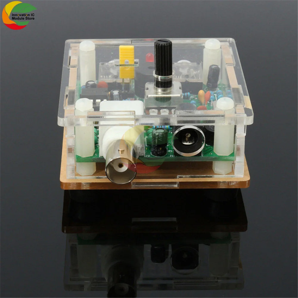 S-PIXIE Shortwave Radio Radio CW Shortwave Radio Transceiver DC9-13.8V For Amateur Radio Audio DIY Kit With Acrylic Case DIY Kit