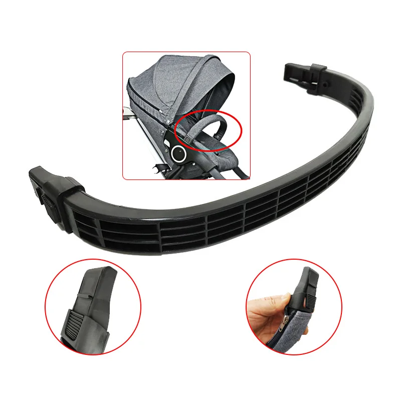 Buggy Bumper Bar For Stokke Xplory V3 V4 Dsland Series Stroller Armrest Pushchair Safety Fence Baby Replace Accessories