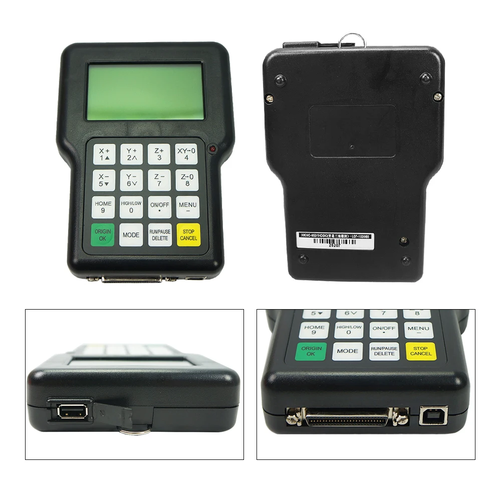 RZNC DSP 0501 Controller 3 Axis 0501 System For Cnc Router DSP0501 HKNC 0501HDDC Handle Remote +75W 24V power supply