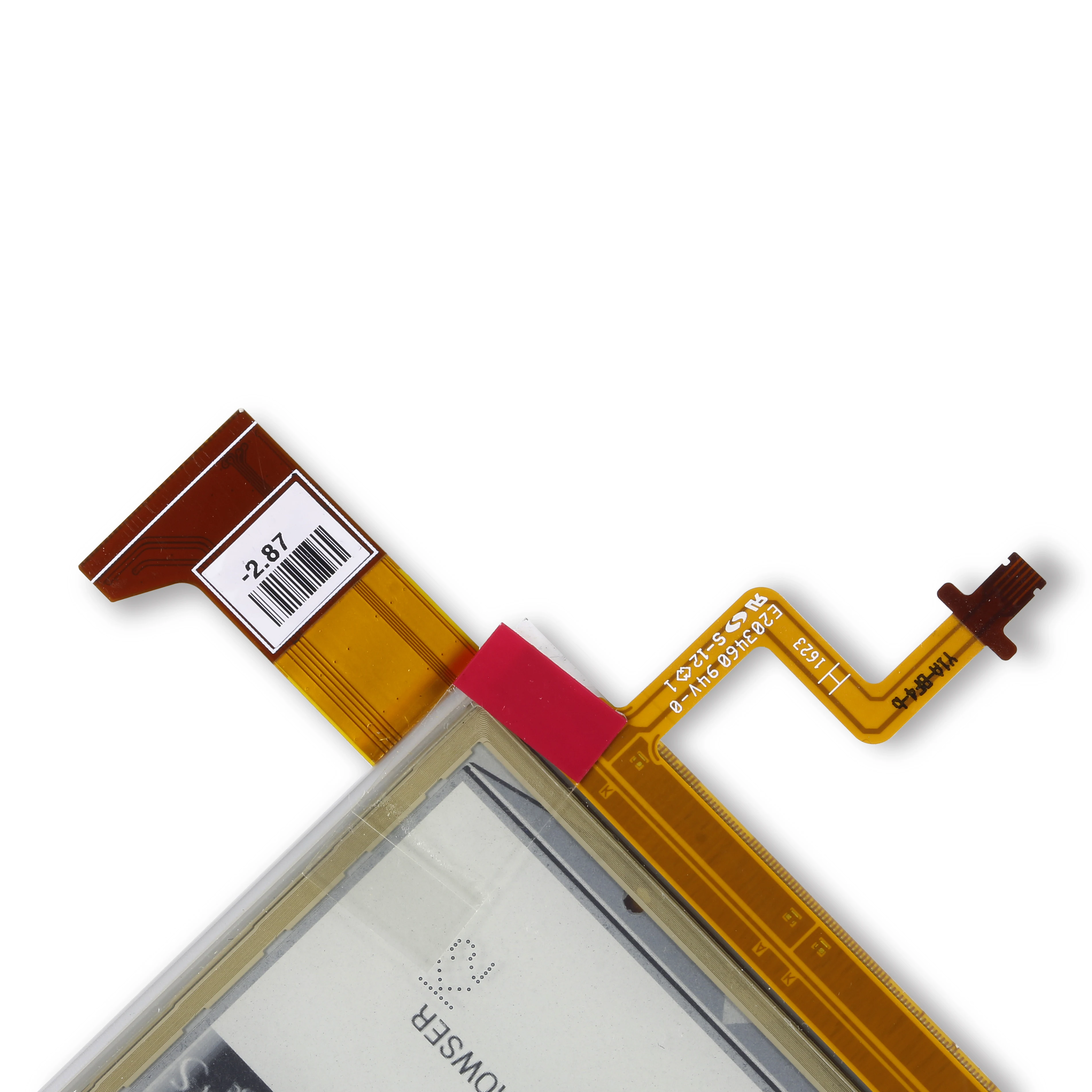 Tela lcd de 6 polegadas e painel touch com luz de fundo para pocketbook 641 aqua 2 pb641 PB641-A-RU eink