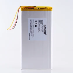 3 linii Tablet pc 3285170 3.7V 6000MAH polimerowy akumulator litowo-jonowy bateria do tabletu pc 7 cal 8 cal 9 cal 3285168 3085170