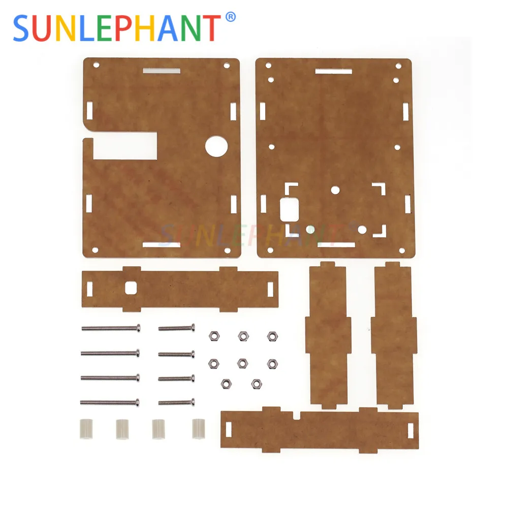 Clear Acrylic Case Shell Housing For LCR-T4 M328 Transistor Tester Capacitance ESR Mega328