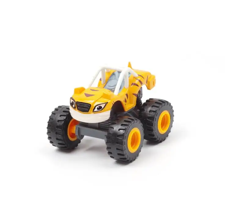 Monstere Machines Car Toys Russian Miracle Crusher Truck Vehicles Figure Blazed Toys For Children Birthday Gifts Blazer Toys