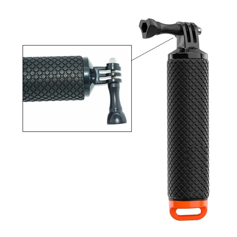 KFFTWWX for Gopro Hero 12 11 10 9 8 Black 7 6 5 4 Session 3 2 Water Floating Hand Grip Handle Mount 4K EKEN SJ4000 DBPOWER AKASO