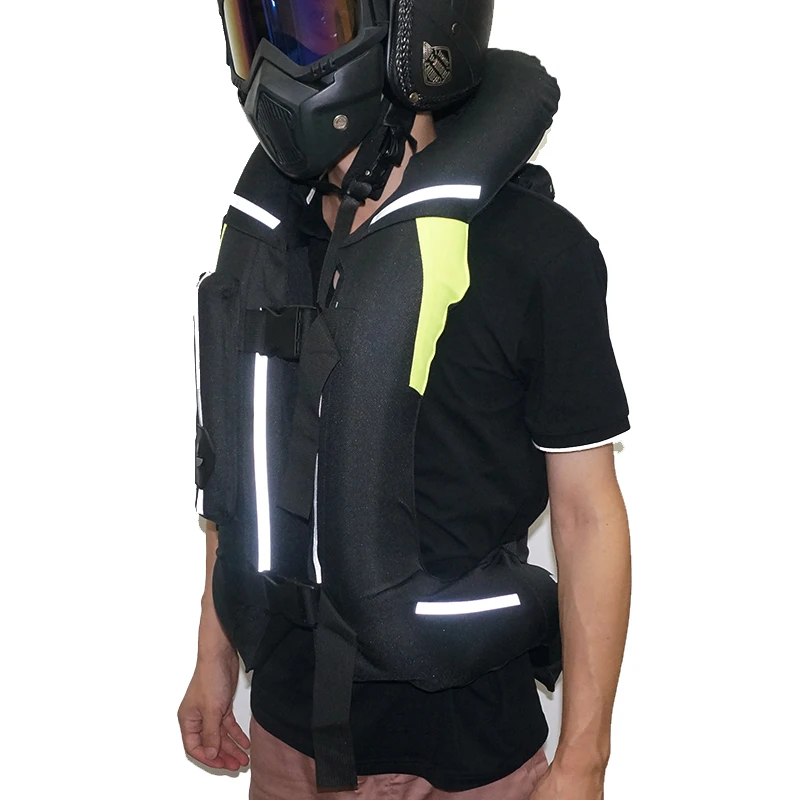 NEW Upgraded Motorcycle Air-bag Vest Moto Racing Professional Advanced Air Bag system motocross protective airbag